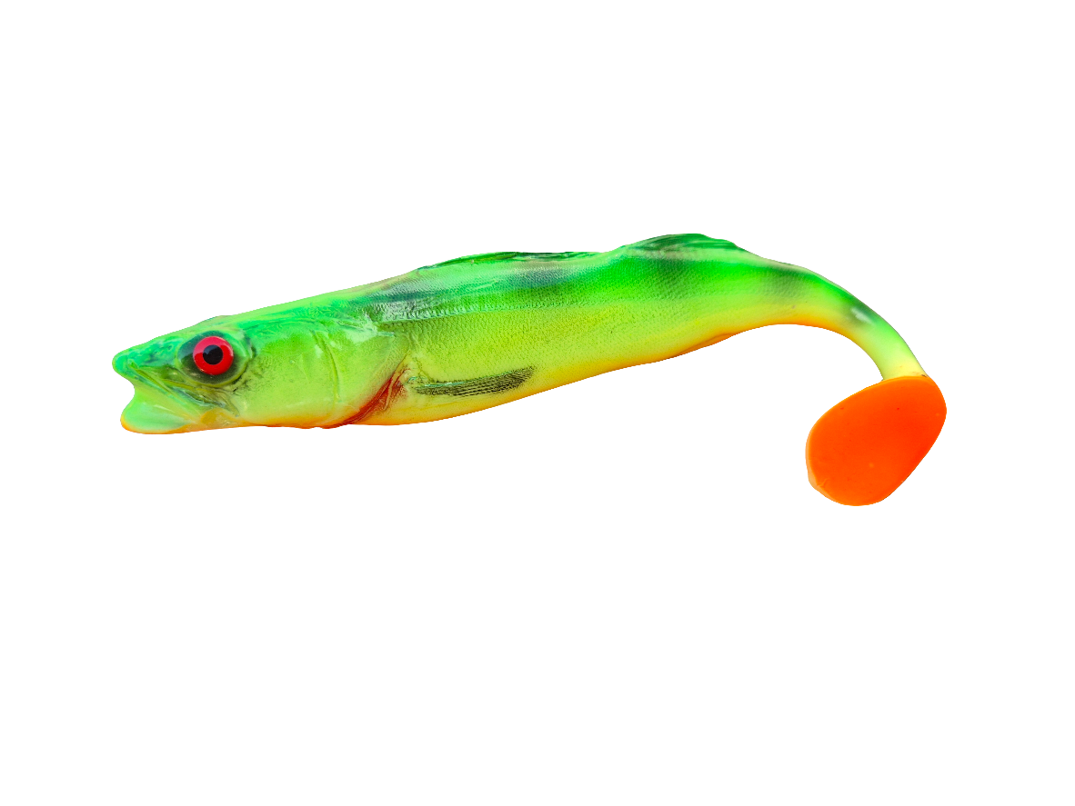 Realistic Perch Fire Tiger (19cm)