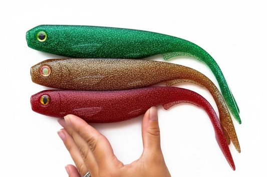 Erpo Baits Limited Edition V-Tail 27 cm – 3 Pack | Catfish Softbait