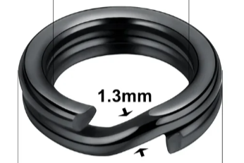 Splitring Black (10pcs)