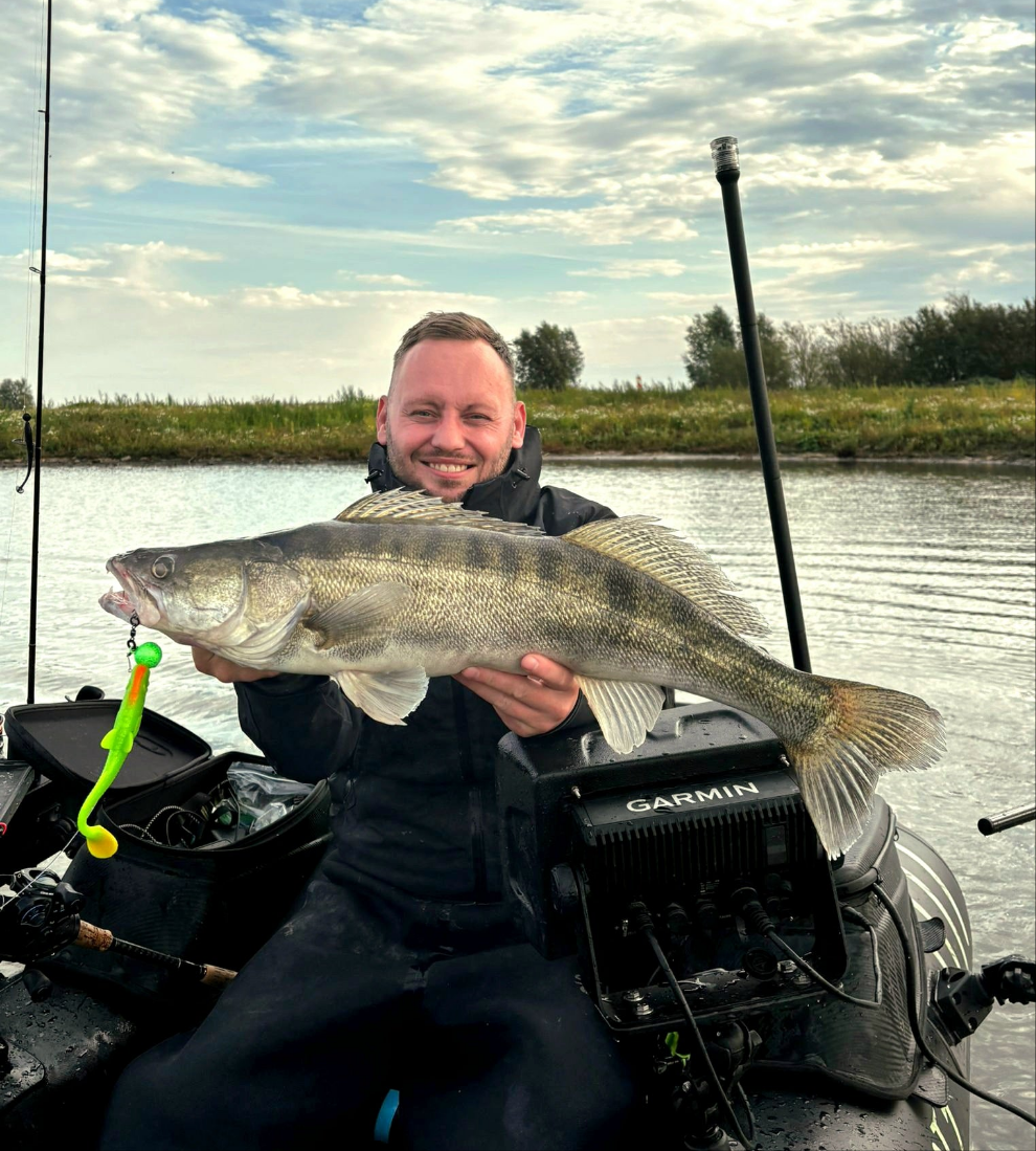 Grumpy Green Paddle Tail